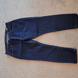 High wait skinny jeans